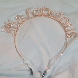 Silver Fabulous Headband